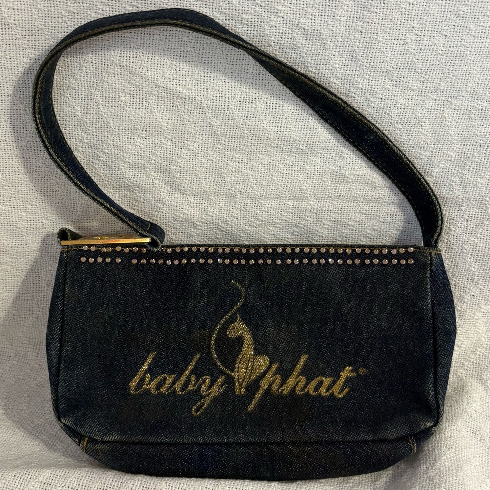 Vintage Denim Baby Phat Purse